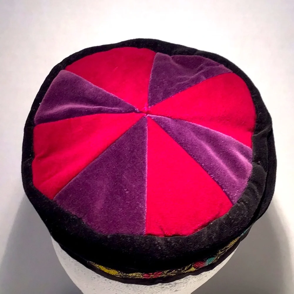 Tribal Nepal traditional hat cap beret